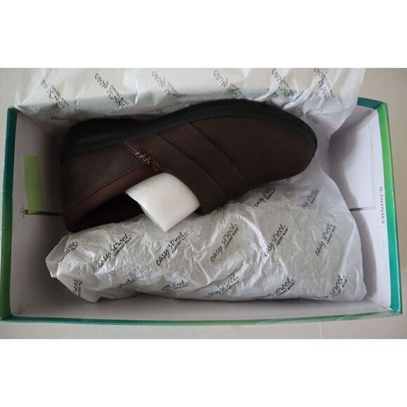 Easy Street31-3446 Women's Sz 6M Brown Matte/Combo Maybell Slip-On Flats - Picture 12 of 14